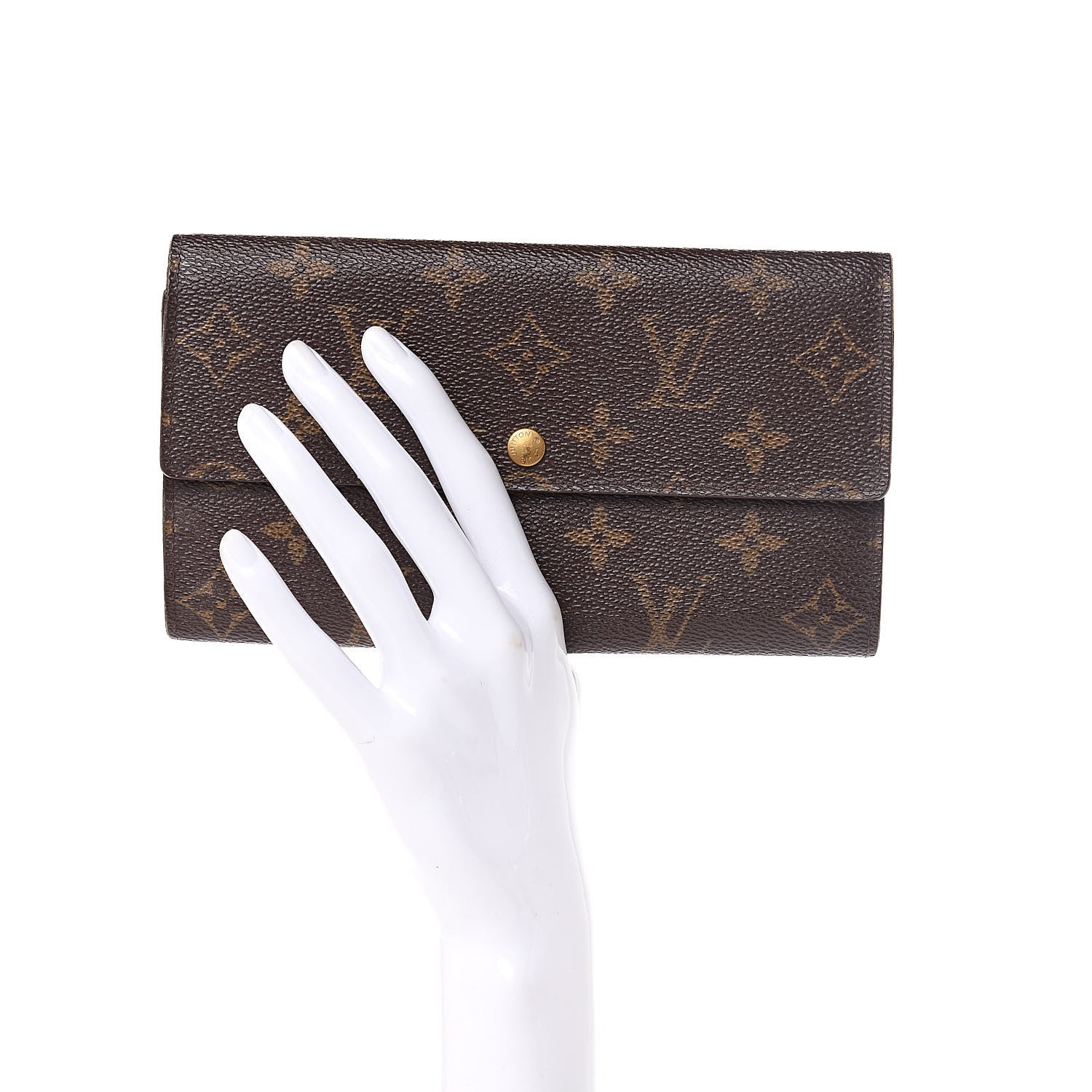 Louis Vuitton Monogram Sarah Wallet 2 of 14