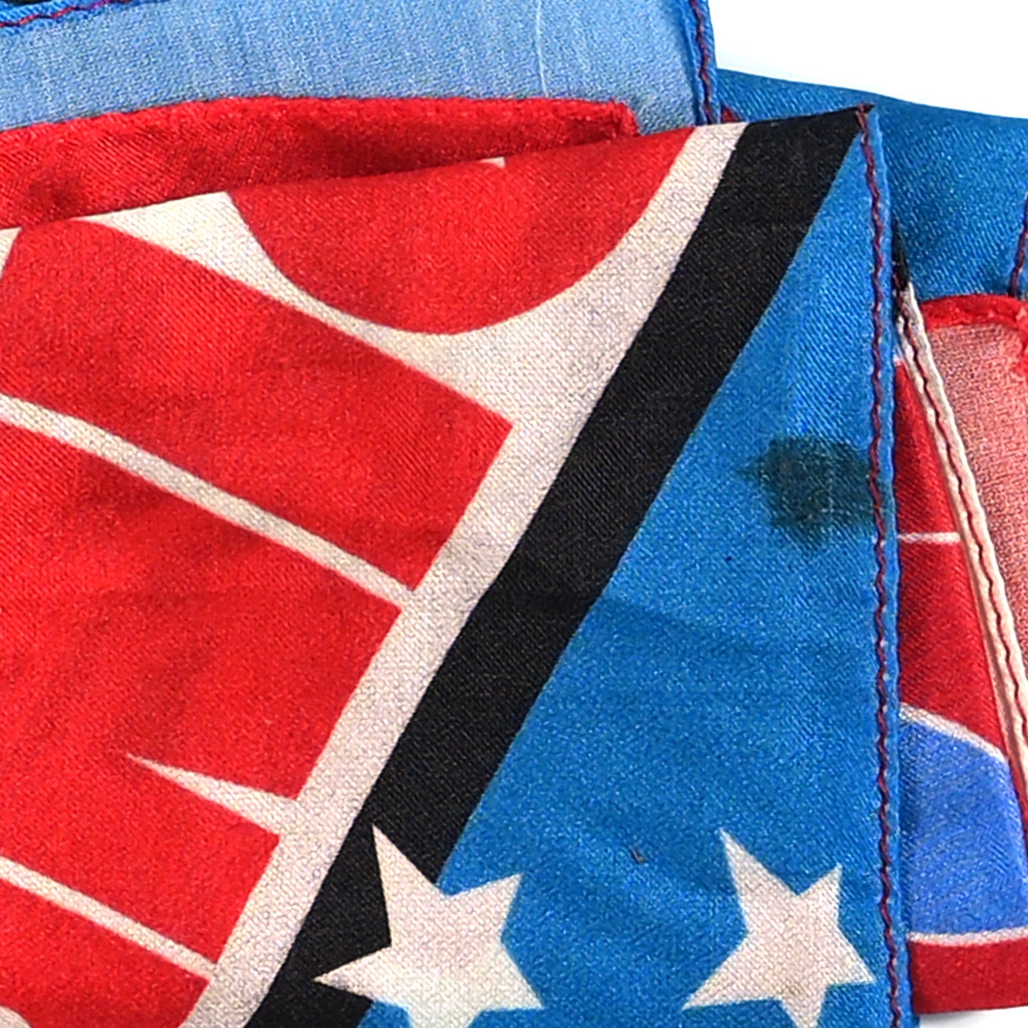 Silk Mania Square Scarf Red Multicolor