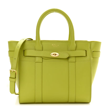 Mulberry Small Classic Silky Calfskin Mini Zipped Bayswater Meadow Green 1 of 9