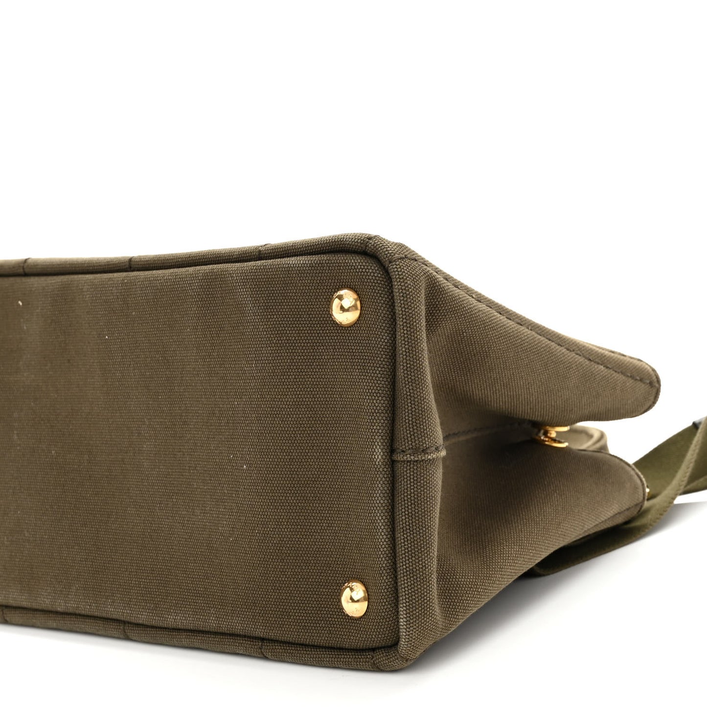 Canapa Small Logo Tote Khaki