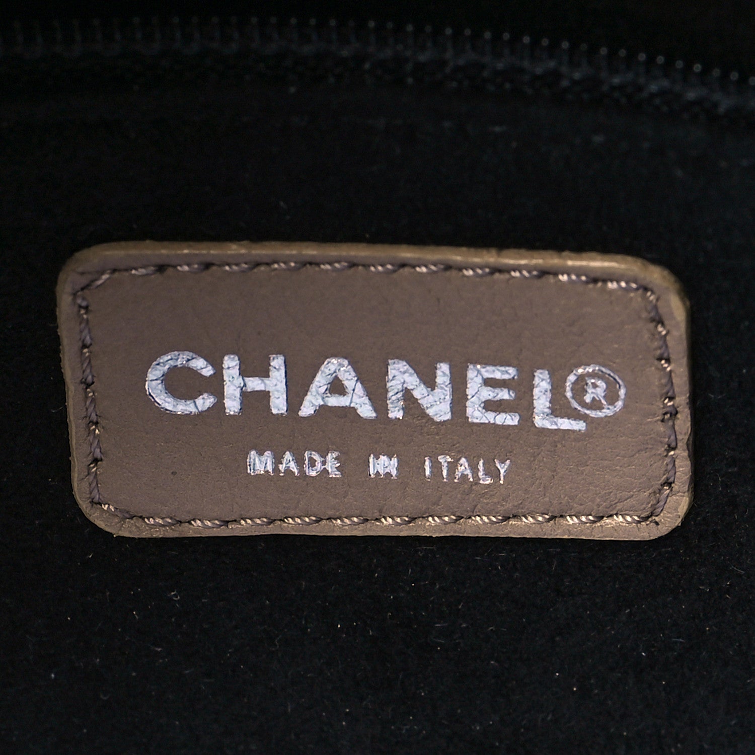 Chanel Patent Quilted Chocolate Bar Bowler Beige 6 of 12