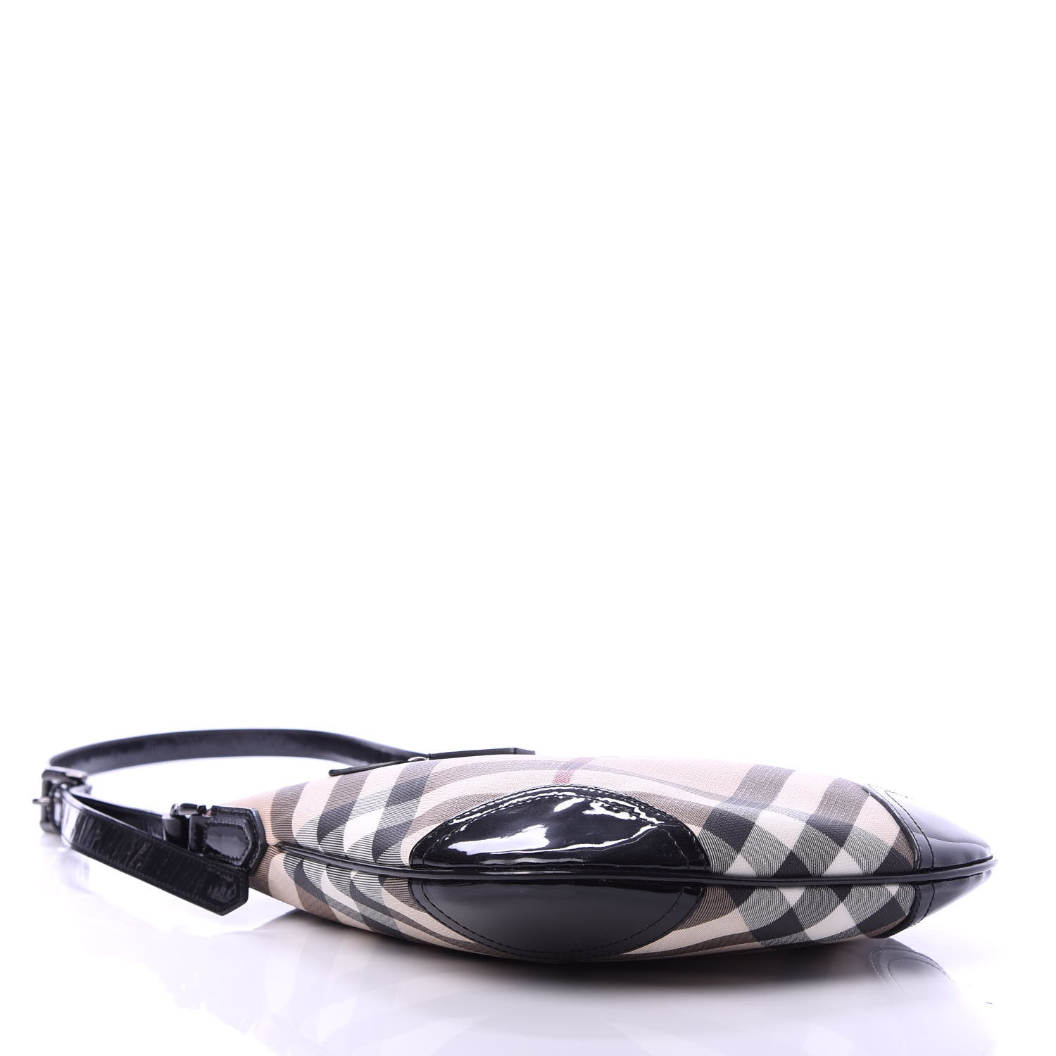 Burberry Supernova Check Small Dryden Crossbody Bag Black 4 of 10