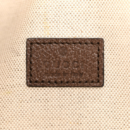 Gucci GG Supreme Monogram Web Medium Neo Vintage Flap Messenger Bag Beige New Acero 6 of 11