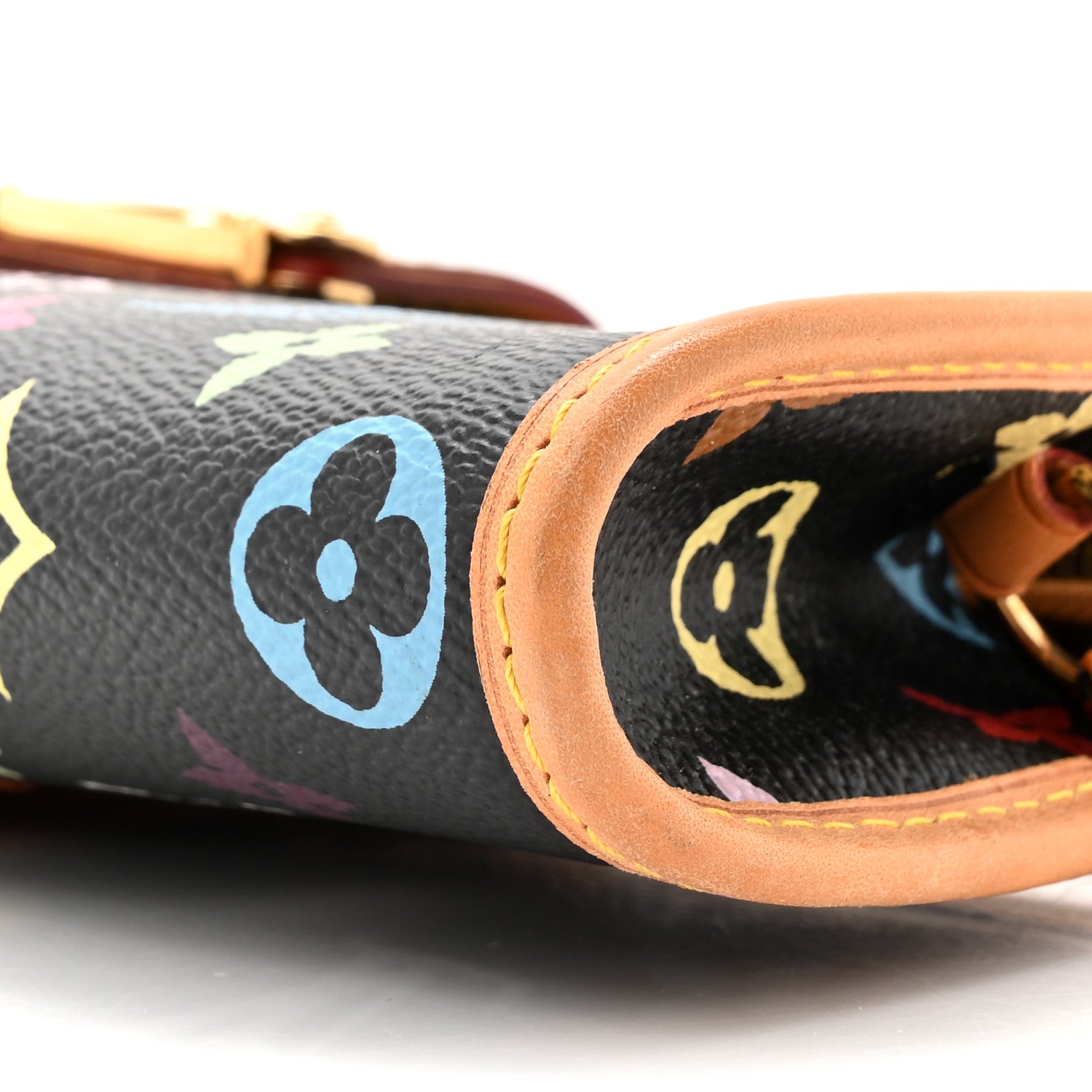 Louis Vuitton Monogram Multicolor Shirley Black 8 of 12