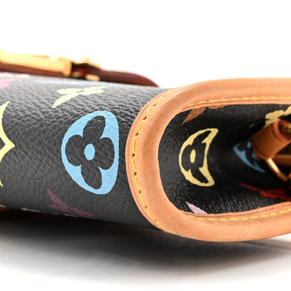 Louis Vuitton Monogram Multicolor Shirley Black 8 of 12