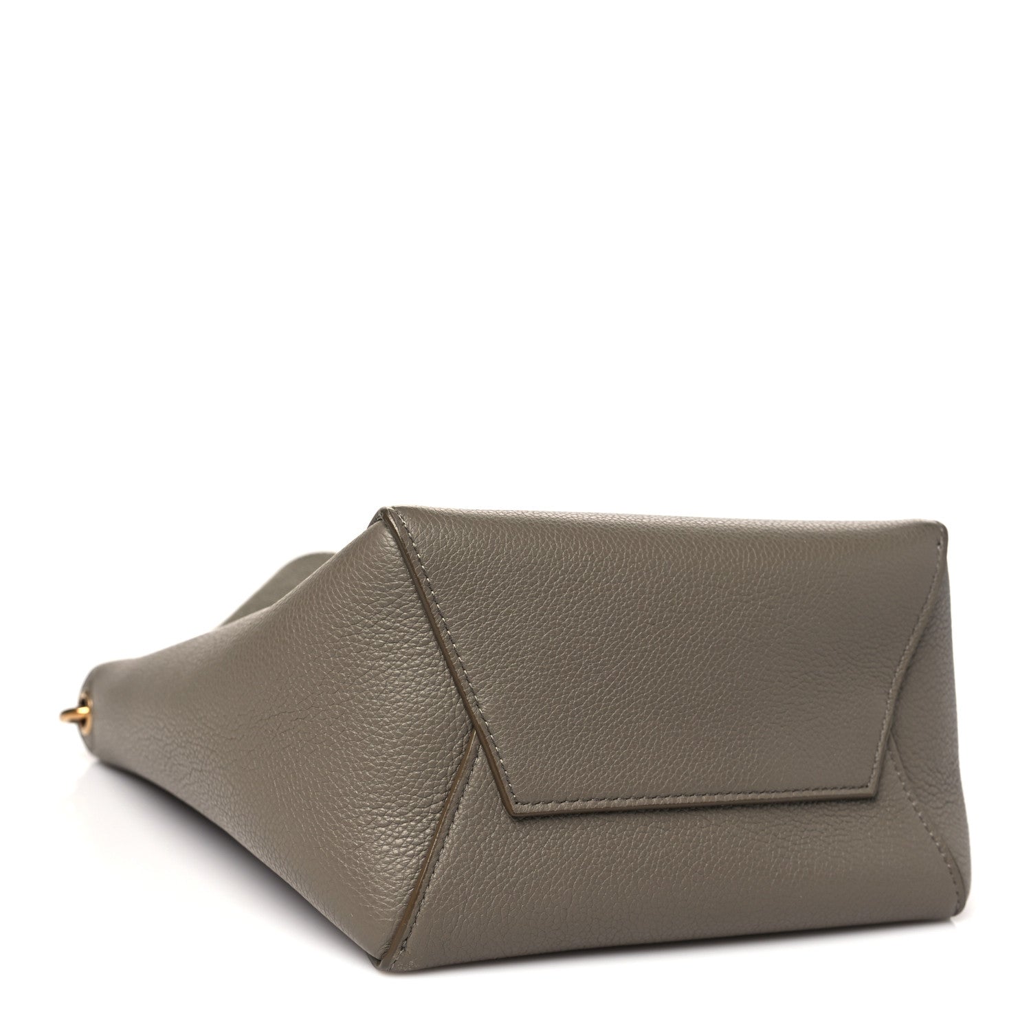 Celine Soft Grained Calfskin Small Sangle Bucket Bag Taupe 4 of 10