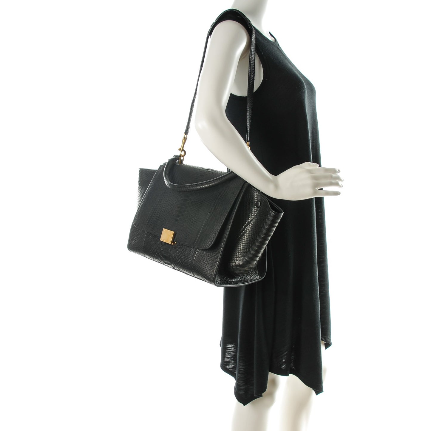 Python Medium Trapeze Black