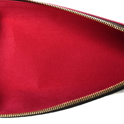 Louis Vuitton Monogram 2021 Christmas Animation Hollywood Elizabeth Pencil Pouch Coquelicot 5 of 10