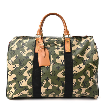 Louis Vuitton Monogram Camouflage Speedy 35 1 of 9
