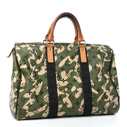 Louis Vuitton Monogramouflage Speedy 35 3 of 16