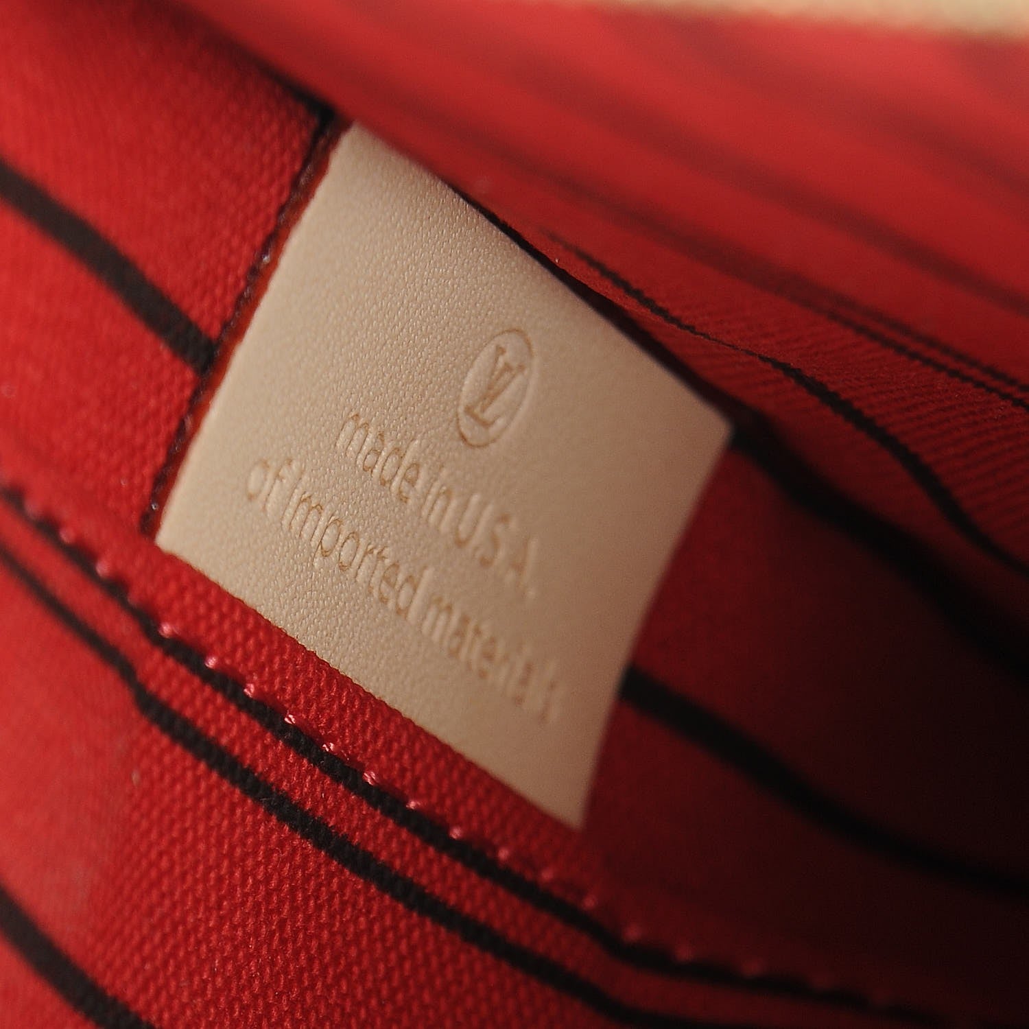 Louis Vuitton Monogram Neverfull MM GM Pochette Cherry 7 of 8