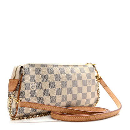 Louis Vuitton Damier Azur Eva Clutch 3 of 8