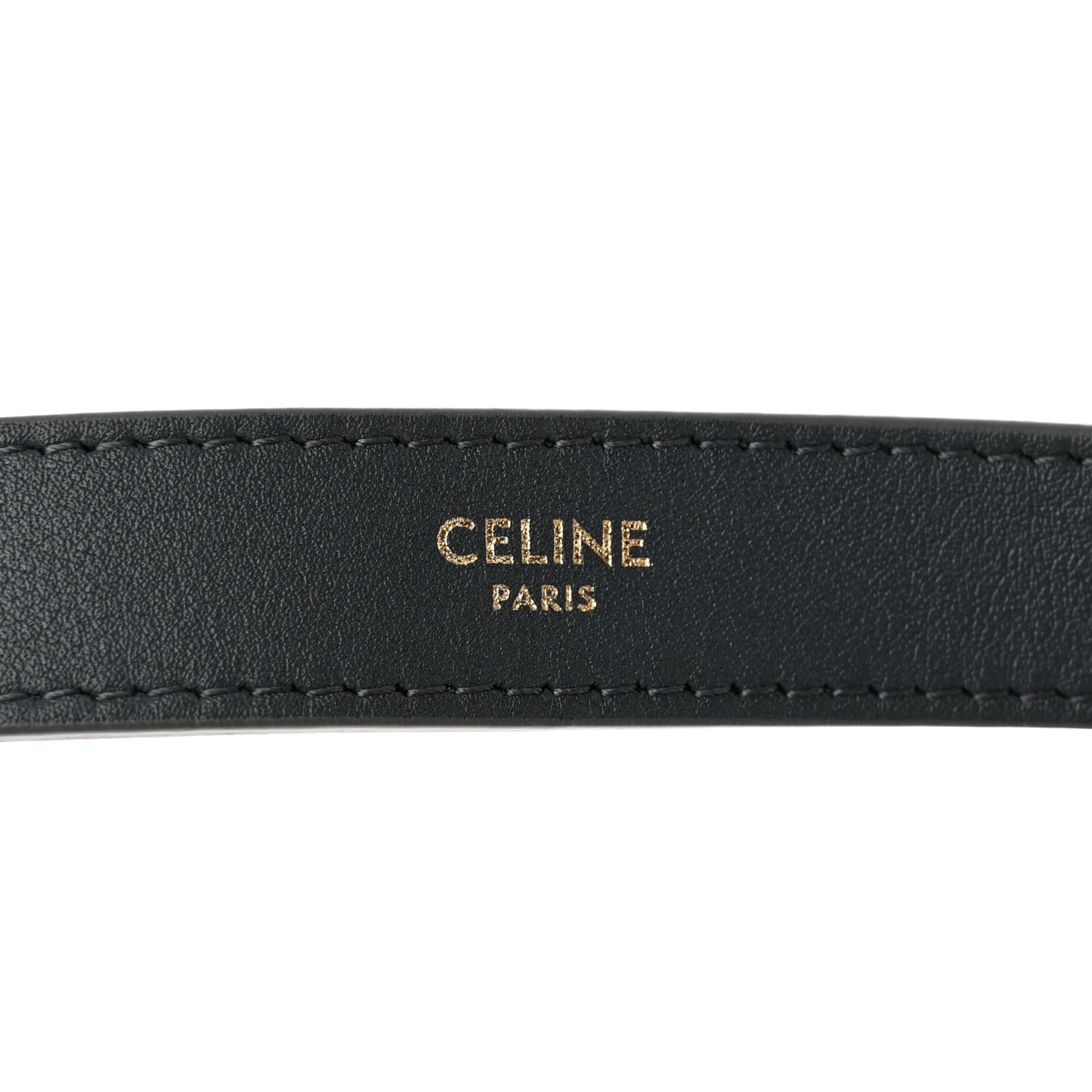 Calfskin Triomphe Heloise Shoulder Bag Slate Grey