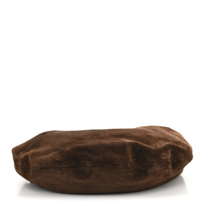 Khaite Suede Calfskin Medium Olivia Hobo Coffee 4 of 11