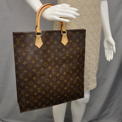 Louis Vuitton Monogram Sac Plat 2 of 7
