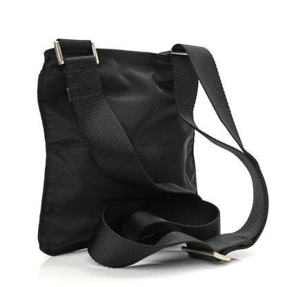 Prada Nylon Vela Flat Messenger Bag Black 5 of 23