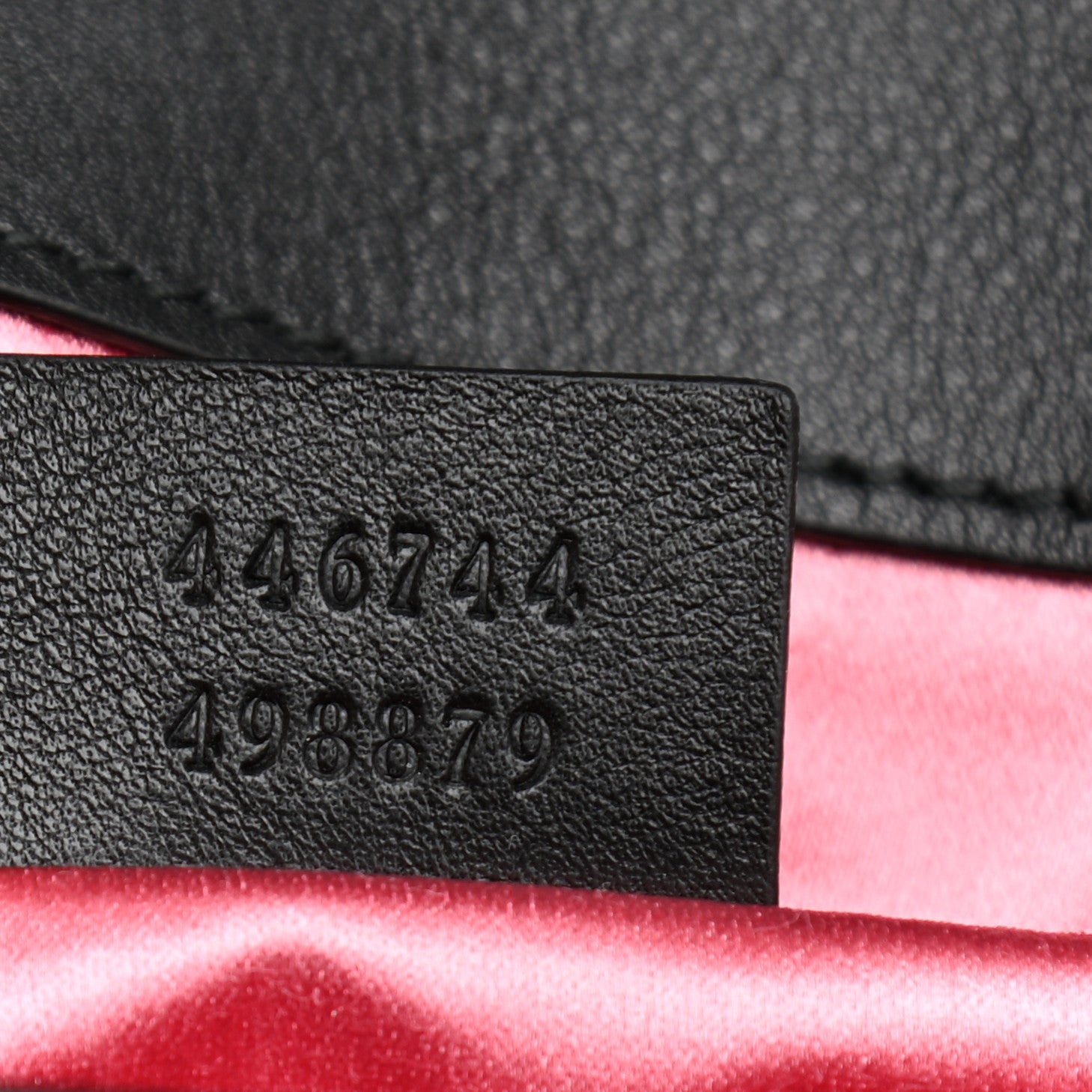 Gucci Velvet Matelasse Mini GG Marmont Shoulder Bag Black 7 of 13