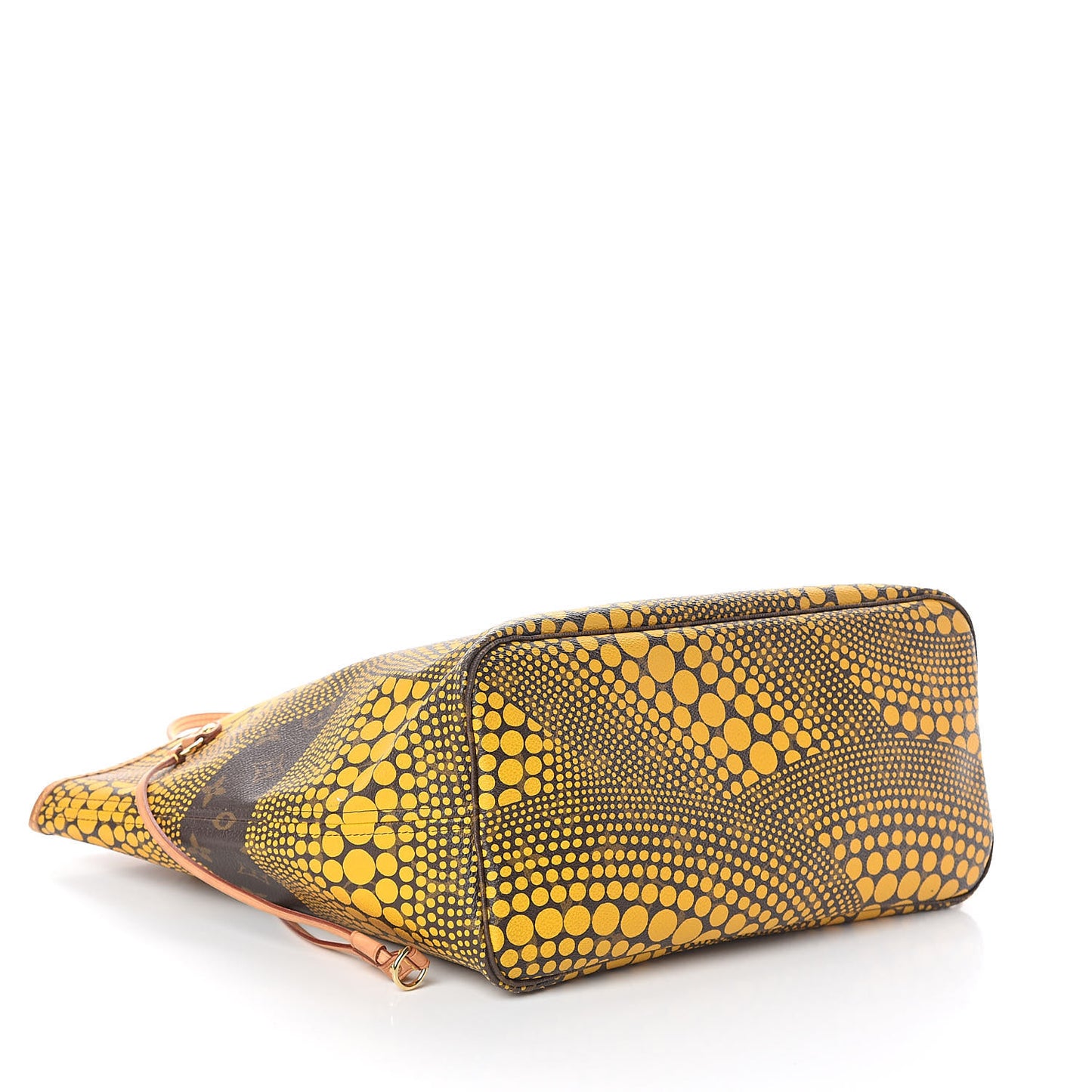 Monogram Kusama Waves Neverfull MM Yellow