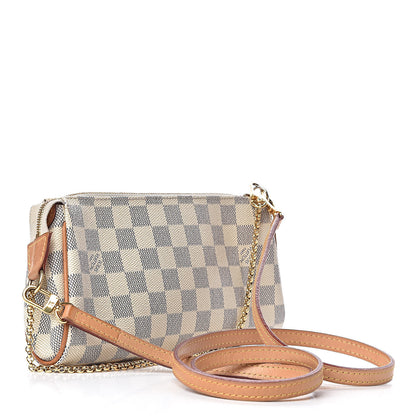 Louis Vuitton Damier Azur Eva Clutch 3 of 13