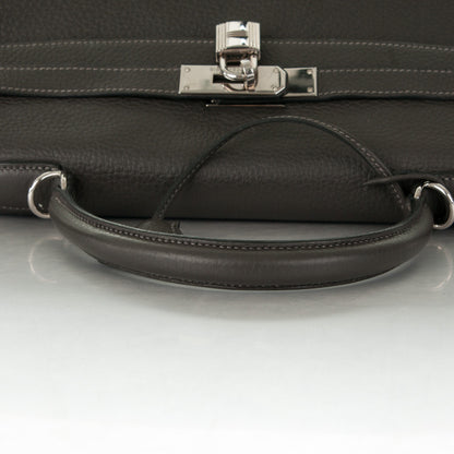 Hermes Taurillon Clemence Kelly Retourne 35 Graphite 11 of 27