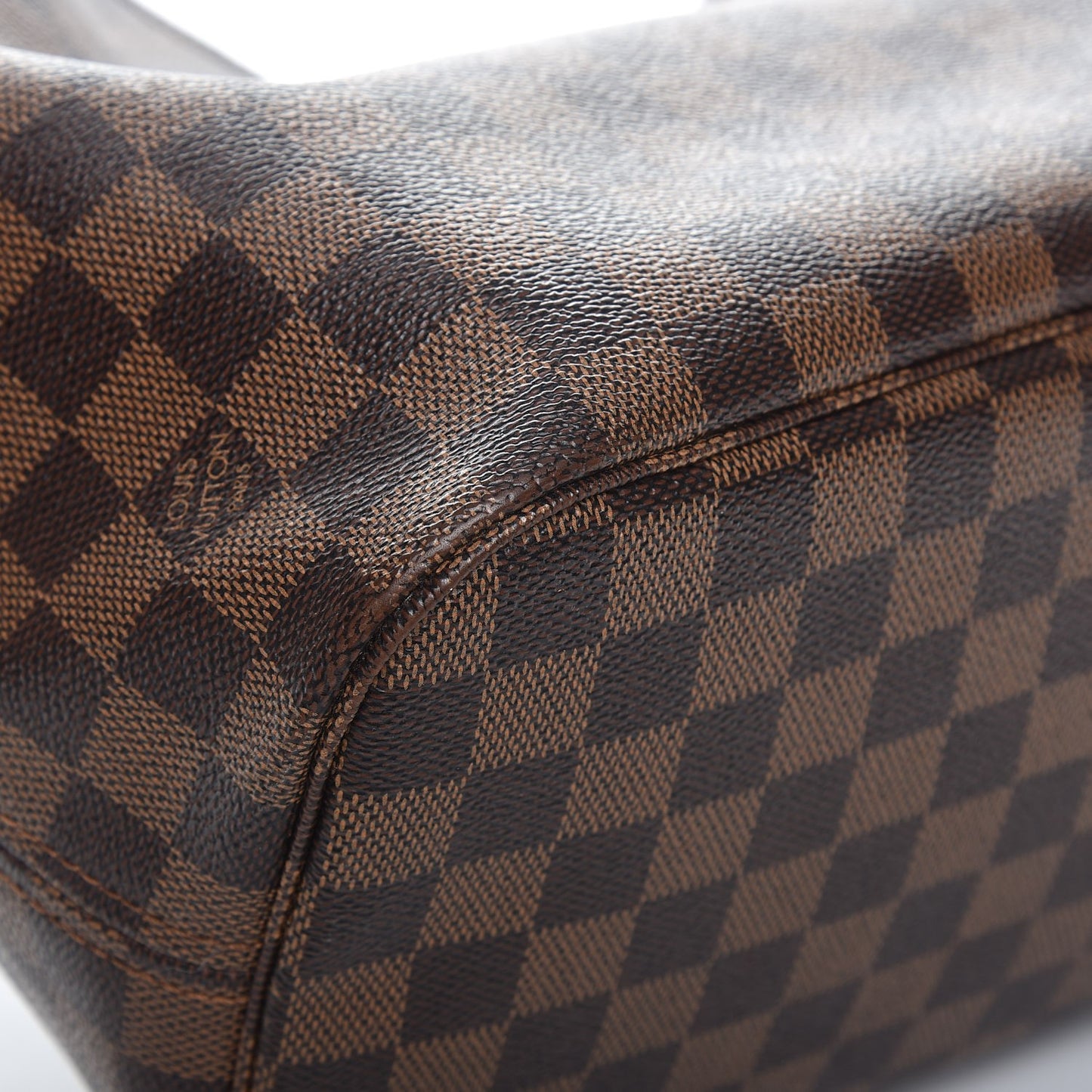 Damier Ebene Neo Neverfull MM Rose Ballerine