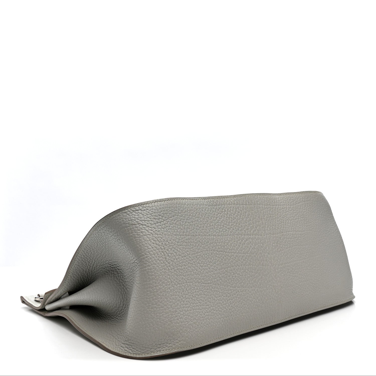 Hermes Taurillon Clemence Jypsiere 37 Gris Perle 4 of 15