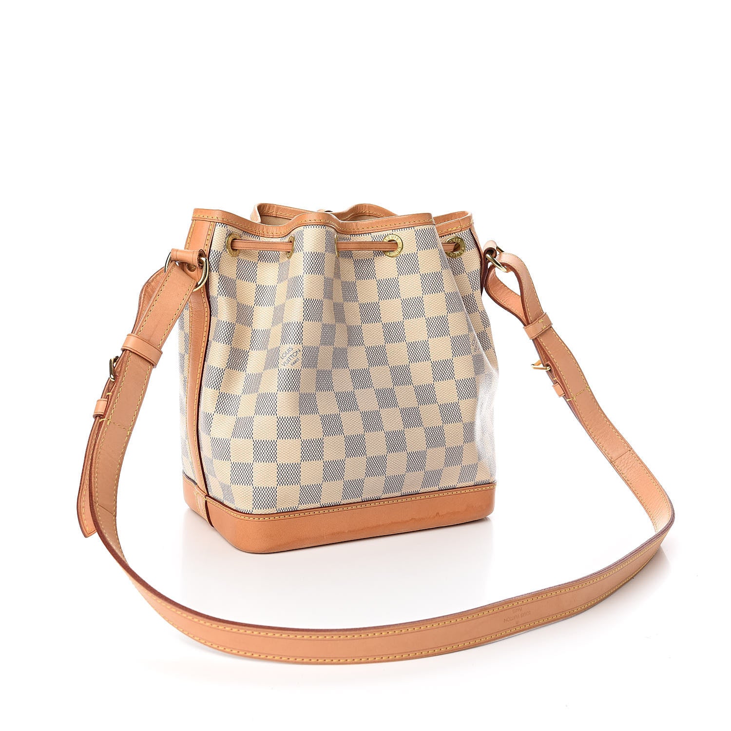Louis Vuitton Damier Azur Noe BB 3 of 13