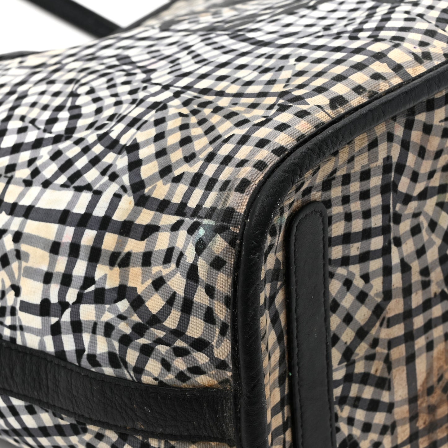 Visetos Medium Liz Reversible Shopper Tote Black