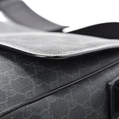 Gucci GG Plus Monogram Medium Flap Messenger Bag Black 13 of 17