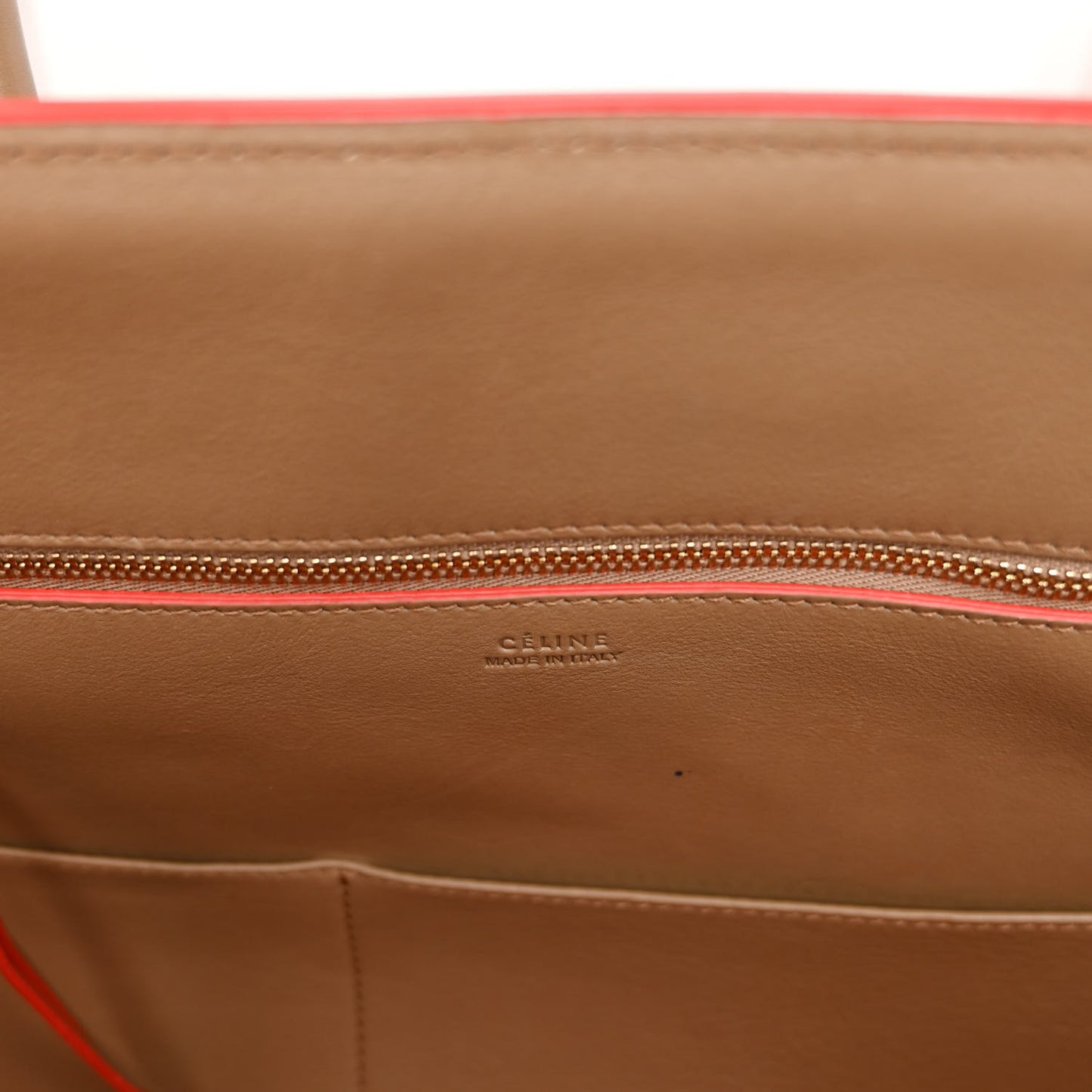 Natural Calfskin Medium Tie Knot Tote Beige
