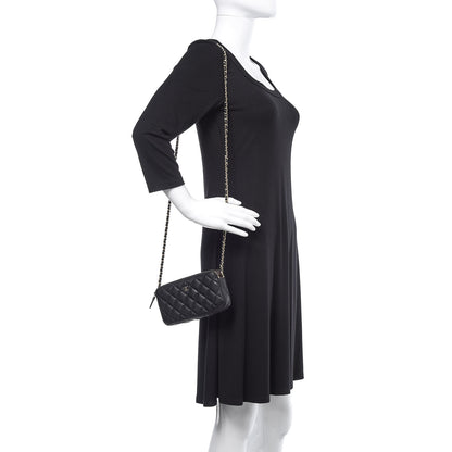 Chanel Caviar Quilted Small Clutch With Chain Black 2 of 14
