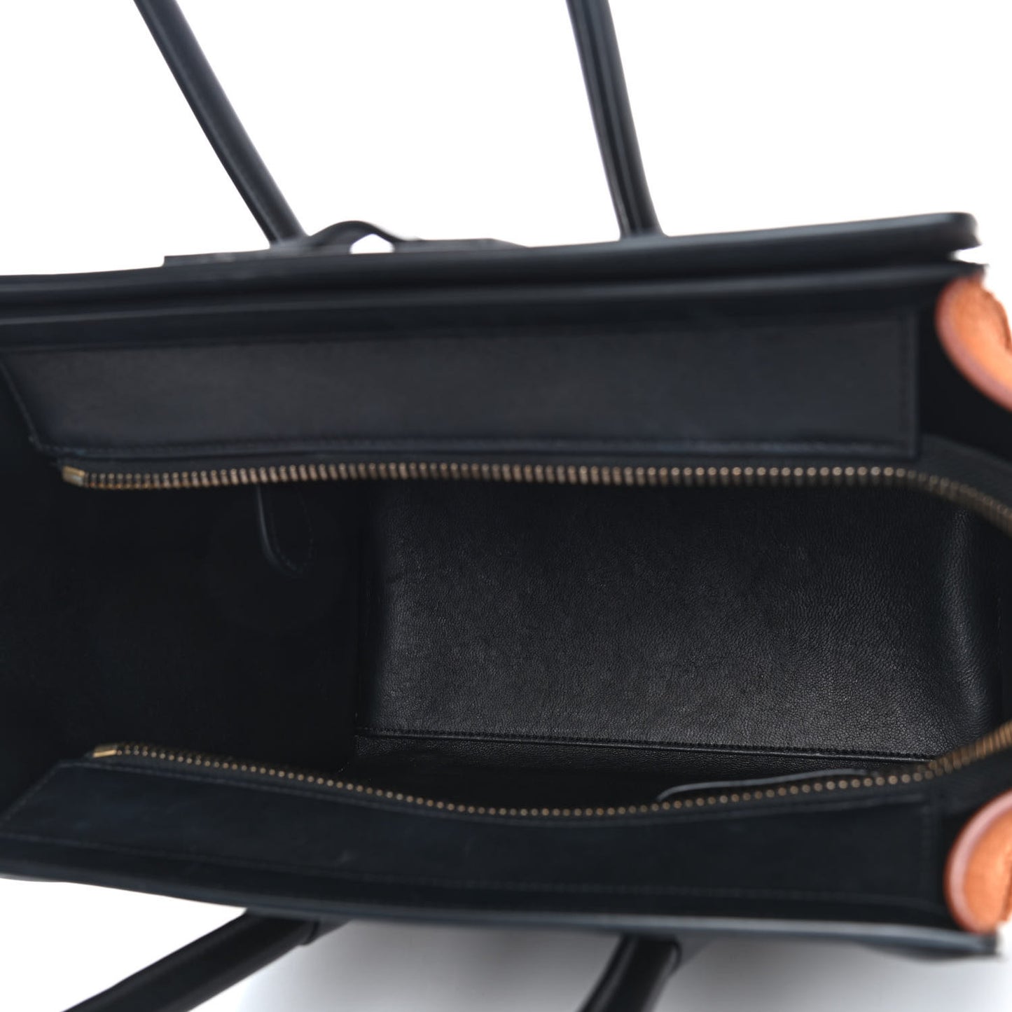 Bullhide Calfskin Nubuck Tri-color Micro Luggage Khaki