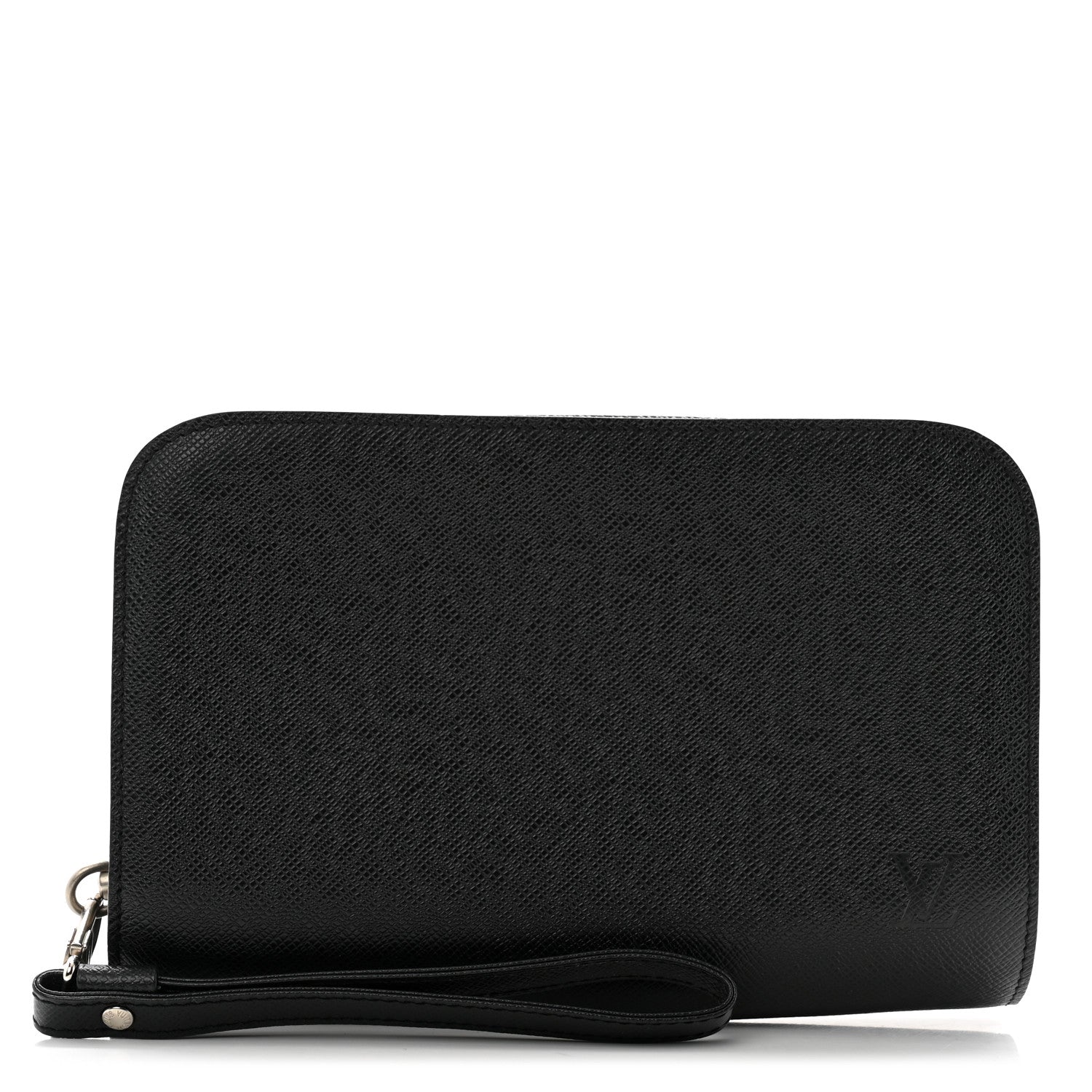 Louis Vuitton Taiga Baikal Pochette Black 1 of 8