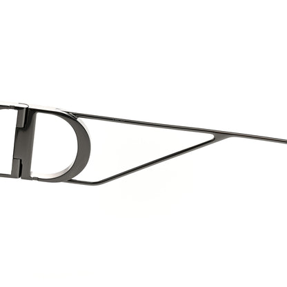Christian Dior Metal Square 30 Montaigne Sunglasses  Shiny Gunmetal Smoke 5 of 8