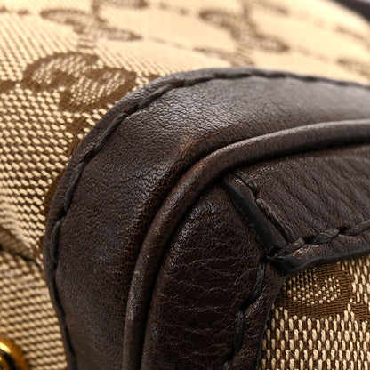 Gucci Monogram Medium GG Running Tote Dark Brown 11 of 12