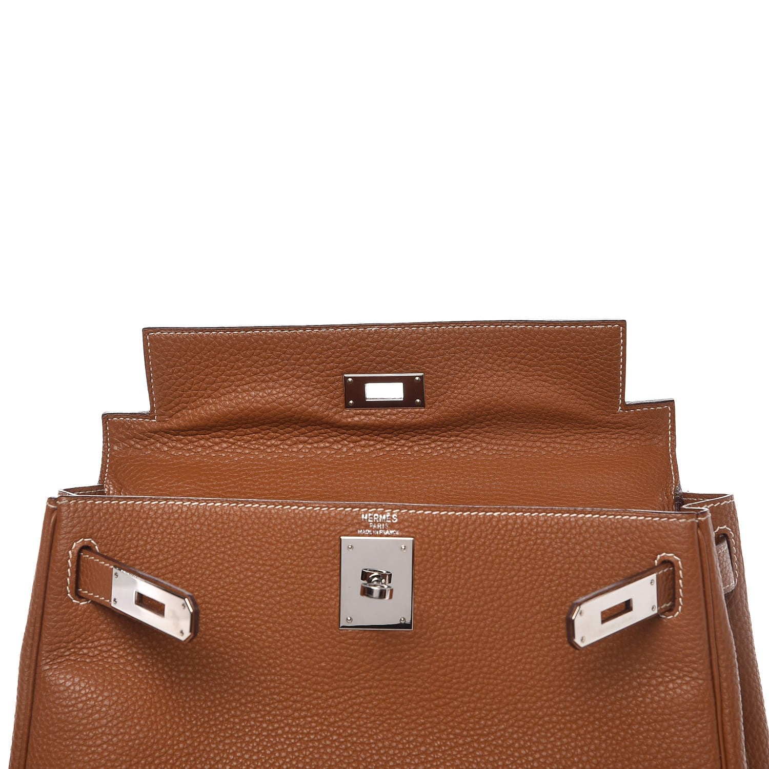 Hermes Togo Kelly Retourne 28 Gold 10 of 38