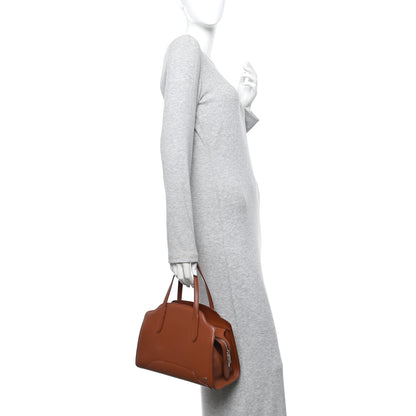 Loro Piana Smooth Calfskin Medium Sesia Kummel 2 of 9