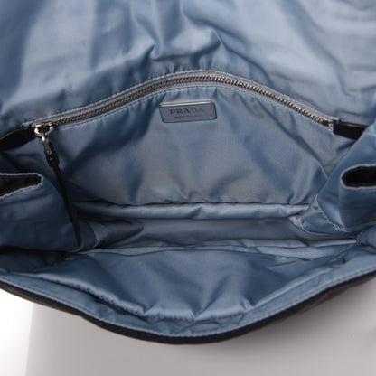 Prada Nylon Tessuto Studded Small Etiquette Bag Black Astrale 5 of 8