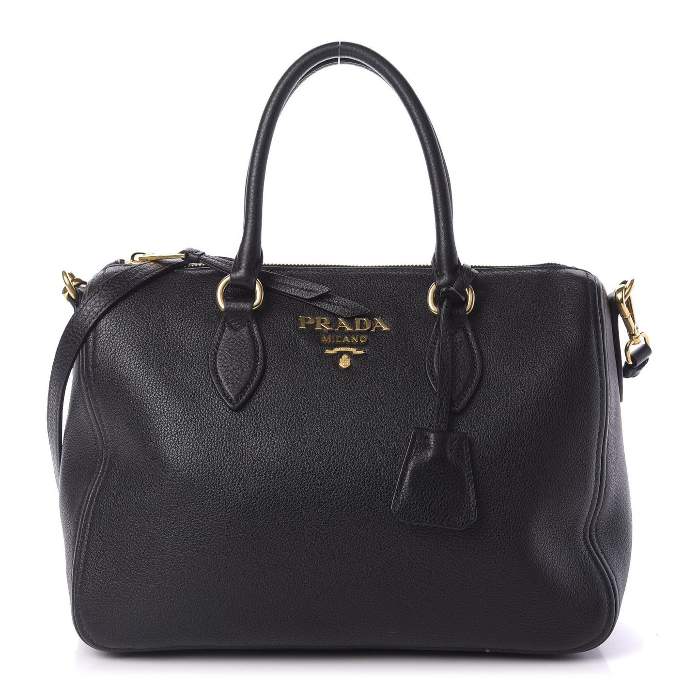 Vitello Phenix Bauletto Black