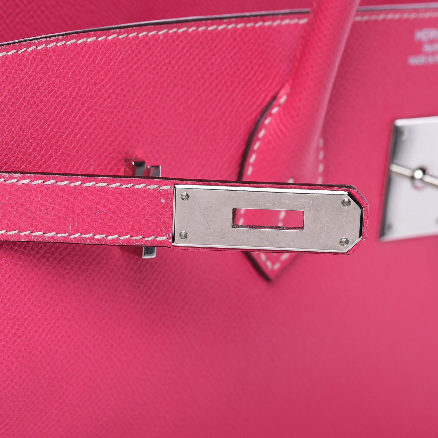 Epsom Birkin 35 Rose Tyrien