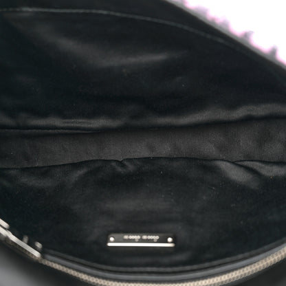 Miu Miu Cotton Matelasse Crystal Flap Shoulder Bag Multicolor 5 of 10