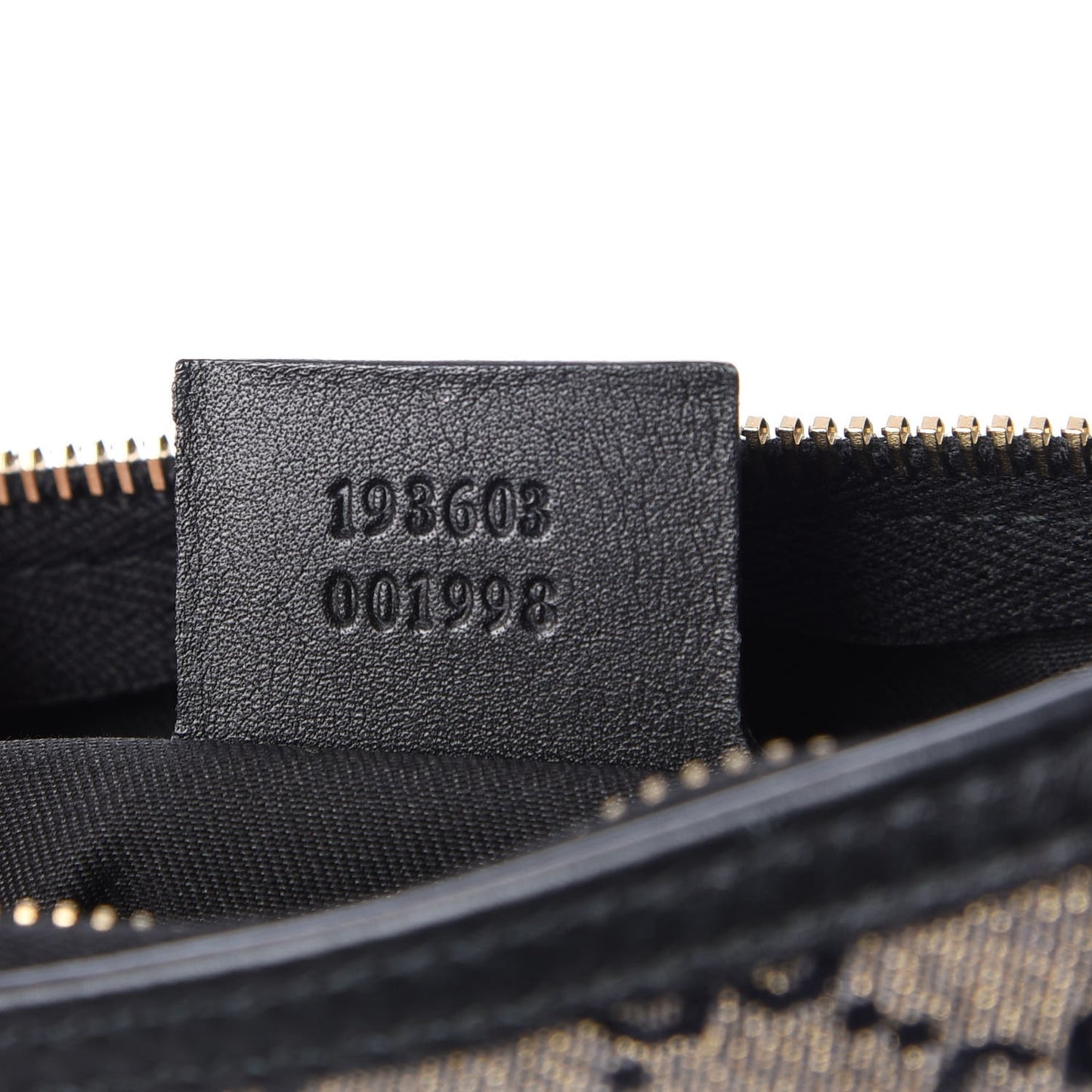 Crystal Monogram Medium Joy Boston Black