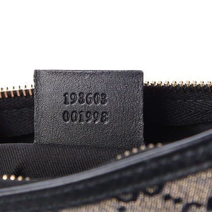 Gucci Crystal Monogram Medium Joy Boston Black 7 of 7