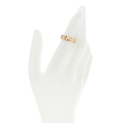 Cartier 18K Yellow Gold 3 Diamond 5.5mm LOVE Ring 48 4.5 3 of 4