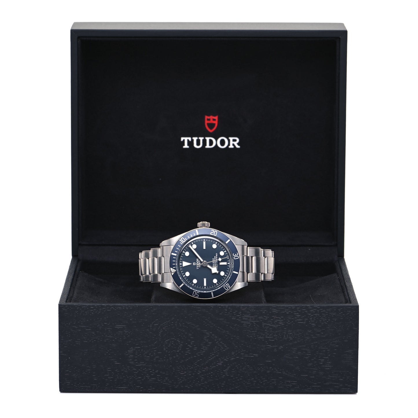 Stainless Steel 39mm Black Bay Fifty Eight Automatic Watch Blue 79030B