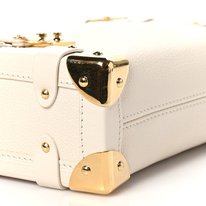 Louis Vuitton Calfskin Side Trunk PM Chalk 7 of 8