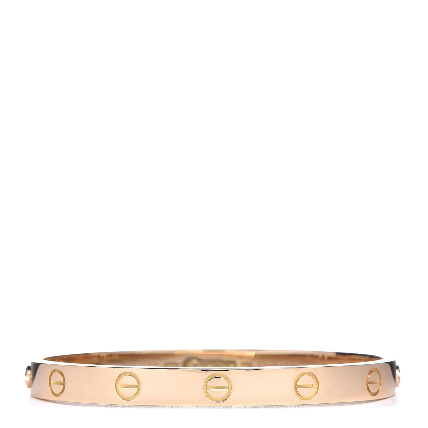 18K Yellow Gold LOVE Bracelet 17