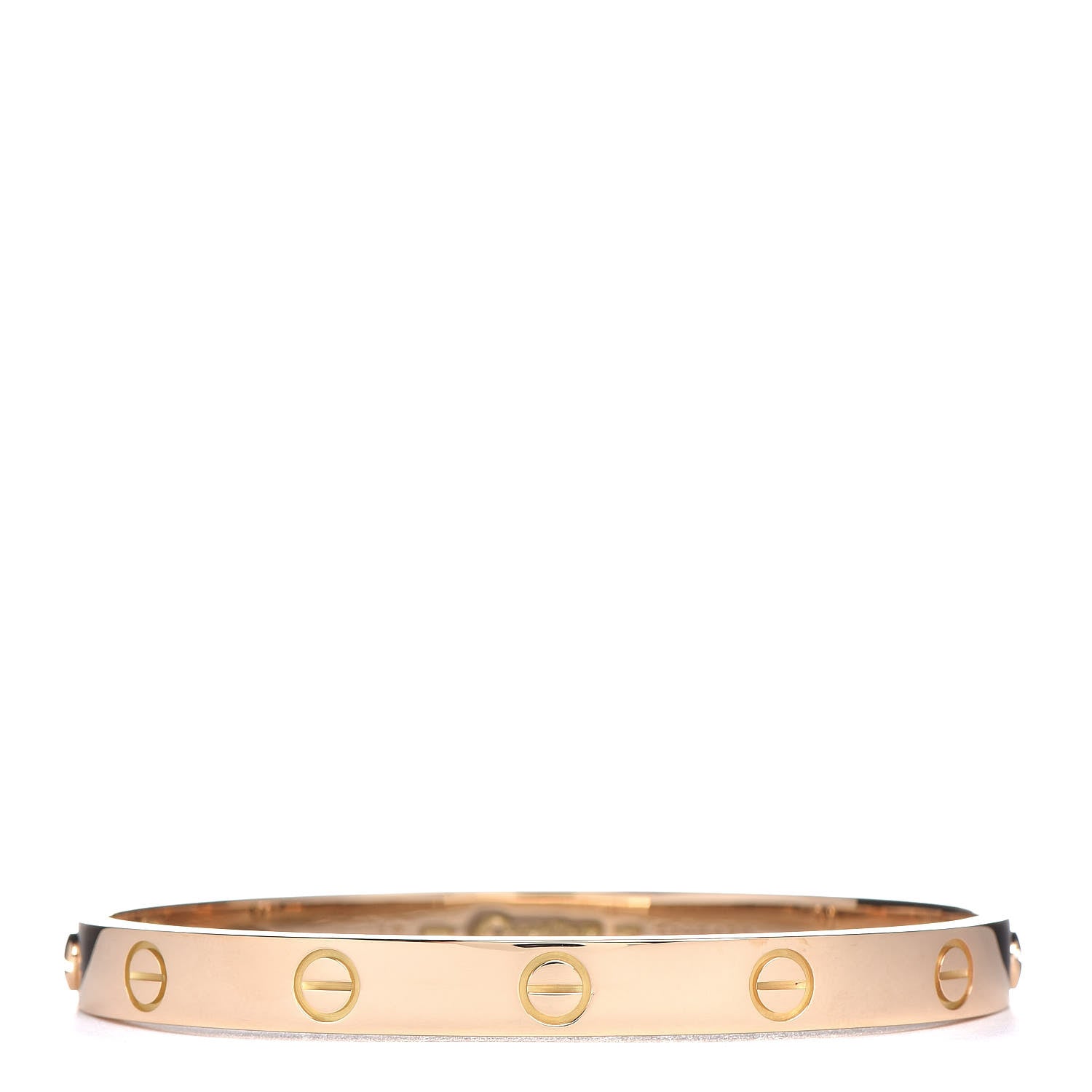 Cartier 18K Yellow Gold LOVE Bracelet 17 1 of 8