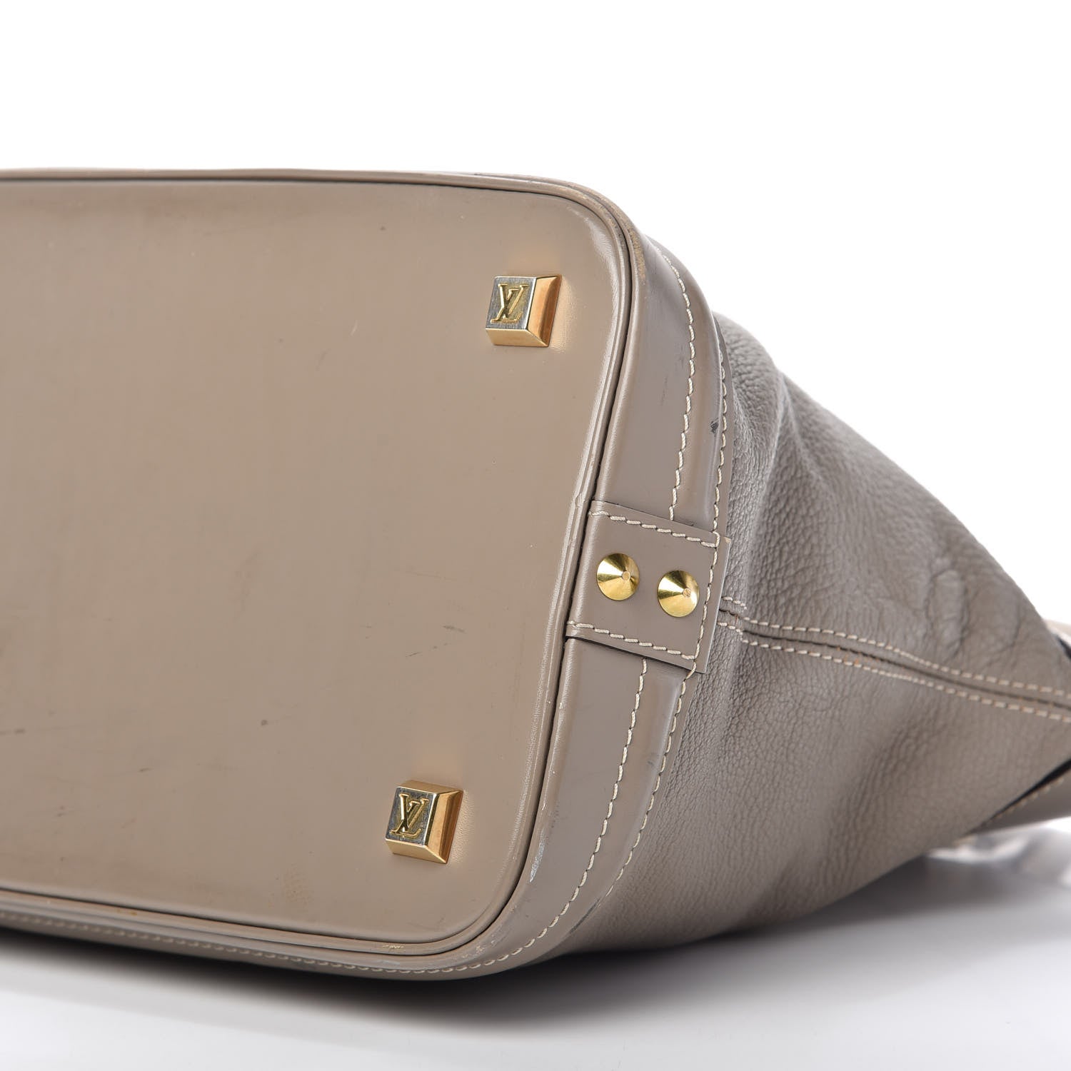 Louis Vuitton Suhali Lockit MM Greige 12 of 21