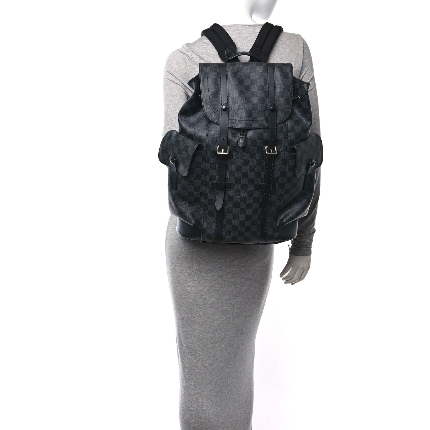louis vuitton christopher backpack graphite Louis Vuitton Damier Graphite Christopher MM Backpack 1577246 – FASHIONPHILE